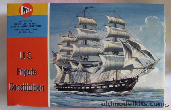 Pyro Frigate USS Constitution - 'Old Ironsides', C313-60 plastic model kit